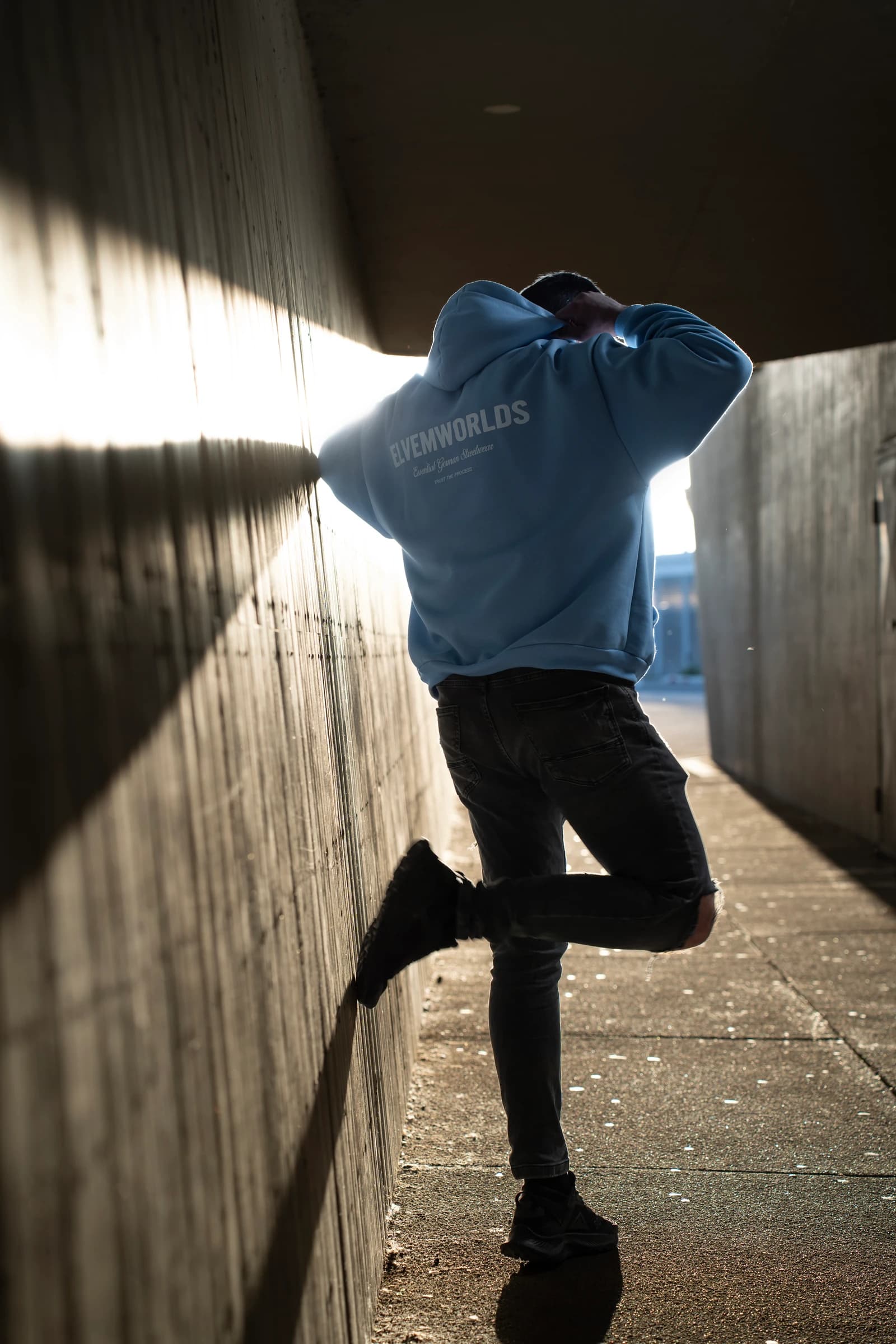 Portraitaufnahme im Freien mit natürlichem Licht